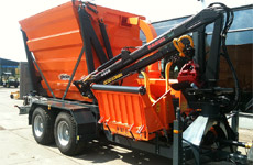 Jensen Woodchipper Custom chipper with storage