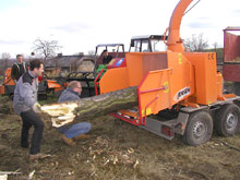 Towable Jensen A141 XL chipper