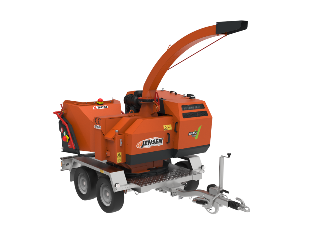 Jensen Trailed A530 6 Inch 24hp Petrol Woodchipper