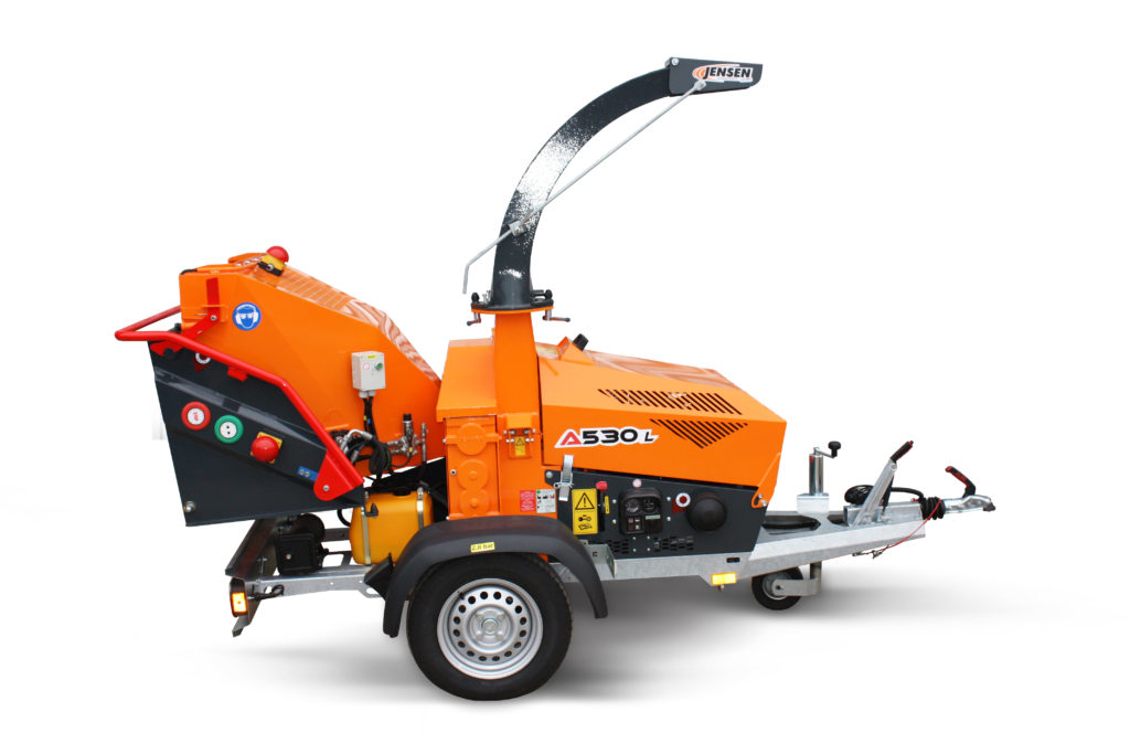 Jensen Trailed A530 6 Inch 24hp Petrol Woodchipper