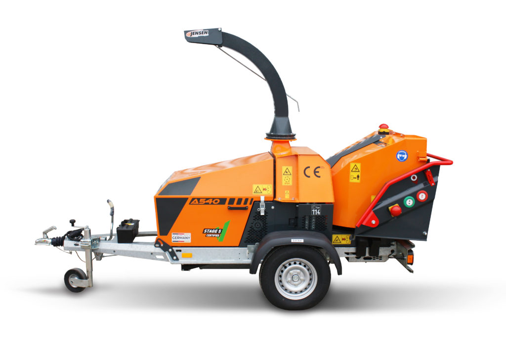 Jensen Trailed A530 6 Inch 24hp Petrol Woodchipper