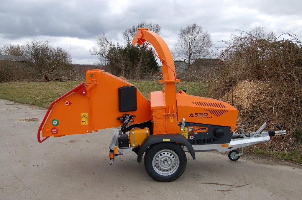 Jensen Trailed A530, 6 Inch, 24HP Diesel Woodchipper Jensen