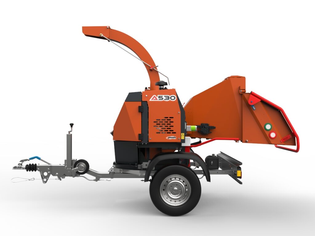 Jensen Trailed A530 6 Inch 40hp Petrol Woodchipper